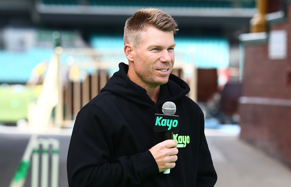 David Warner joins the world-class FOX CRICKET… | Foxtel Group